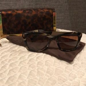 Tory Burch sunglasses (with case & bag!)